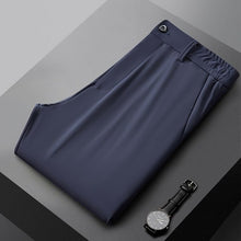Cargar imagen en el visor de la galería, Pantalones informales de verano, elásticos y cintura elástica delgada