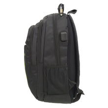 Cargar imagen en el visor de la galería, Mochila Ovalada Multibolsillos con USB