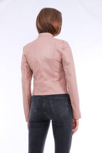 Cargar imagen en el visor de la galería, Chaqueta Leather Biker Jacket - Pink