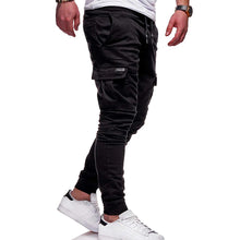 Cargar imagen en el visor de la galería, Pantalones Fashion Mens Cargo Multi Pocket Casual Cotton