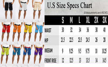 Cargar imagen en el visor de la galería, Mens Striped Basketball Active Jordan Shorts