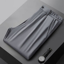 Cargar imagen en el visor de la galería, Pantalones informales de verano, elásticos y cintura elástica delgada
