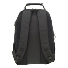 Cargar imagen en el visor de la galería, Mochila Ovalada Multibolsillos con USB
