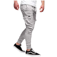 Cargar imagen en el visor de la galería, Pantalones Fashion Mens Cargo Multi Pocket Casual Cotton
