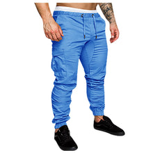 Cargar imagen en el visor de la galería, Pantalones Cargo Sólidos Simples Casuales
