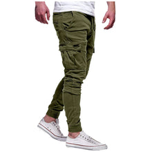 Cargar imagen en el visor de la galería, Pantalones Fashion Mens Cargo Multi Pocket Casual Cotton
