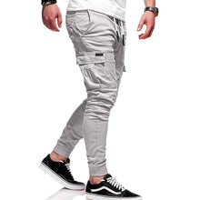 Cargar imagen en el visor de la galería, Pantalones Fashion Mens Cargo Multi Pocket Casual Cotton
