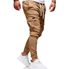 Cargar imagen en el visor de la galería, Pantalones Fashion Mens Cargo Multi Pocket Casual Cotton
