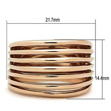 Cargar imagen en el visor de la galería, Anillo de Mujer Acero Inoxidable Sin Piedra TK1414
