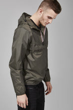Cargar imagen en el visor de la galería, Chaqueta Torba Quarter Zip Packable Rain Jacket
