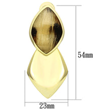 Cargar imagen en el visor de la galería, Pendientes Gold(Ion Plating) Brass Earrings with Synthetic Synthetic
