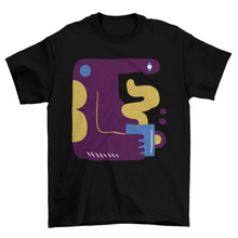 Cargar imagen en el visor de la galería, Abstract coffee man t-shirt
