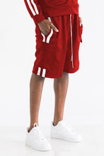 Cargar imagen en el visor de la galería, Shorts TWO STRIPE CARGO POCKET TRACK
