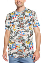Cargar imagen en el visor de la galería, AP16  All Over Print Tropical Tshirt
