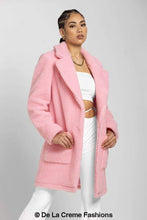 Cargar imagen en el visor de la galería, Abrigo Jacqueline Oversized Teddy Coat
