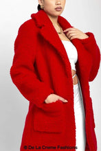 Cargar imagen en el visor de la galería, Abrigo Jacqueline Oversized Teddy Coat
