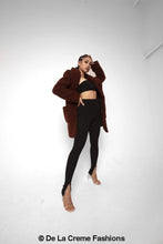 Cargar imagen en el visor de la galería, Abrigo Jacqueline Oversized Teddy Coat
